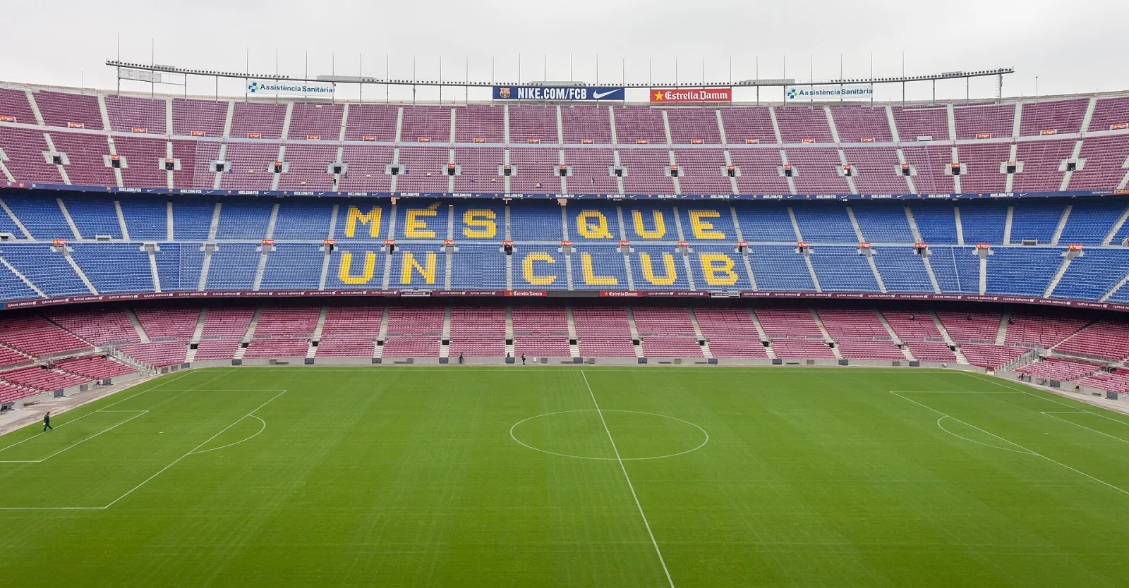 Exterior del Camp Nou, estadio del FC Barcelona