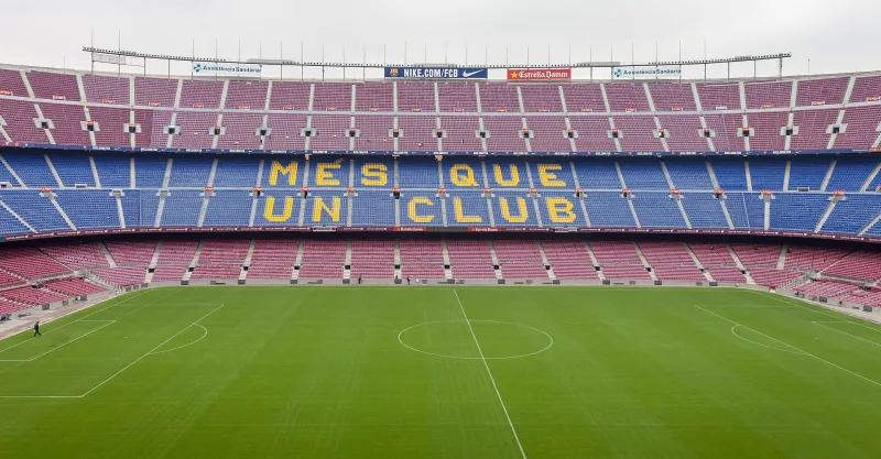 Exterior del Camp Nou, estadio del FC Barcelona