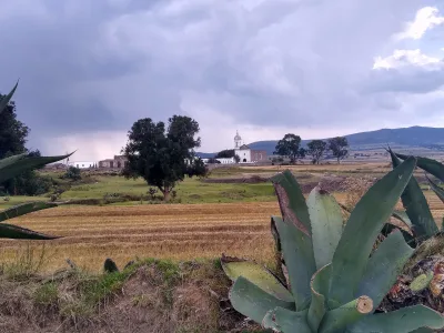 Paisaje de Hueyotlipan, Tlaxcala