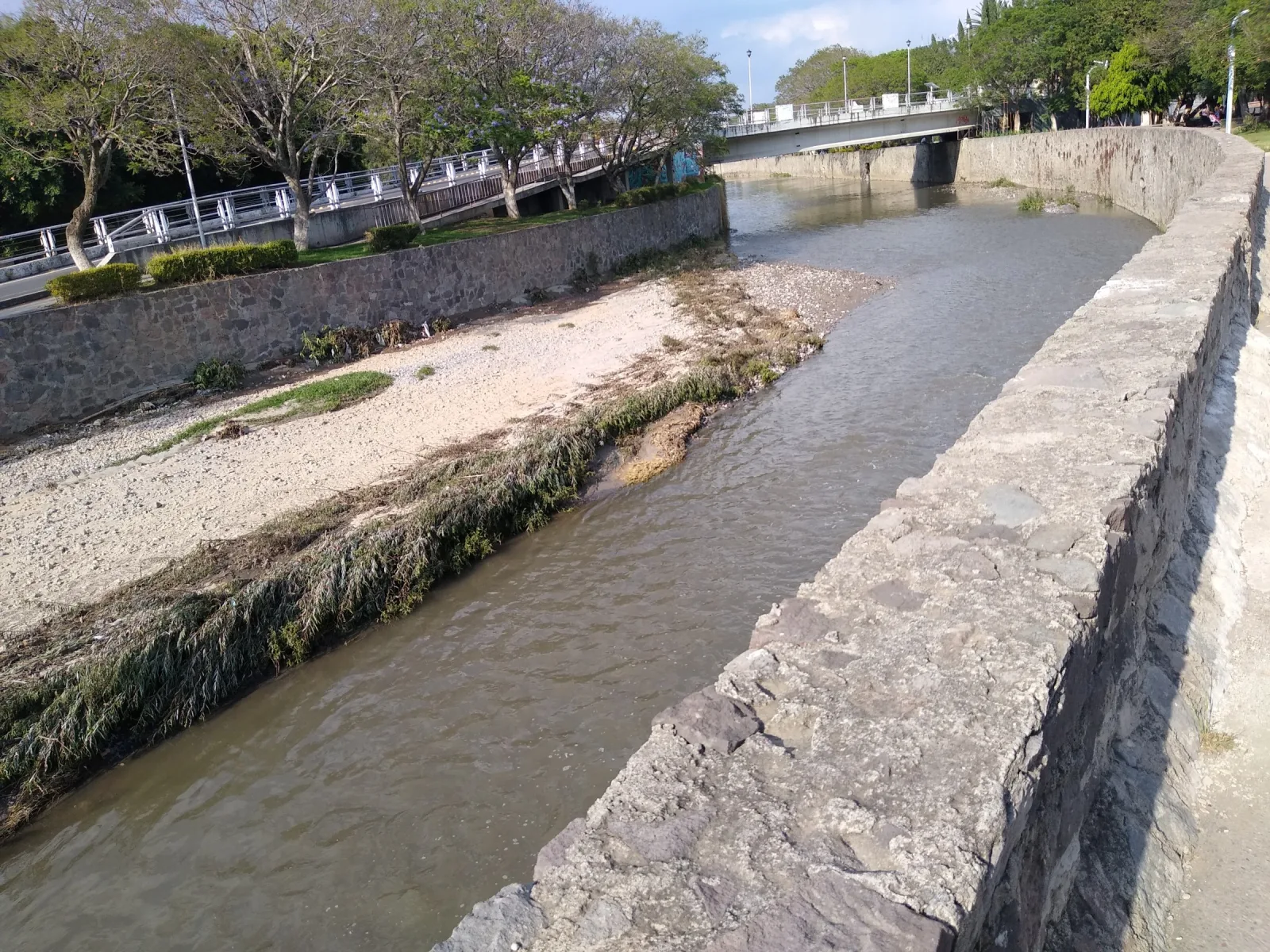 Ribera del río Zahuapan en Tlaxcala