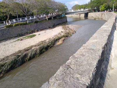 Ribera del río Zahuapan en Tlaxcala