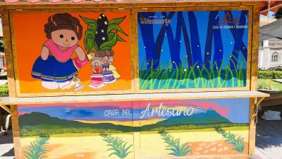 Tienda de artesanías en Tlaxcala