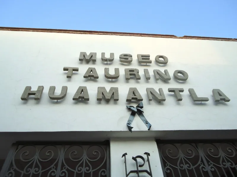 Entrada del Museo Taurino de Huamantla